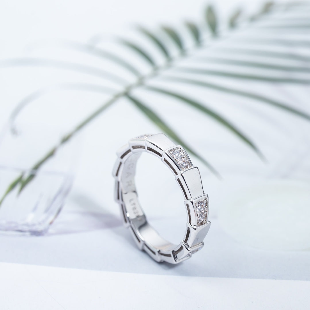 [Kincade Jewelrys]SERPENTI RING SILVER  3MM