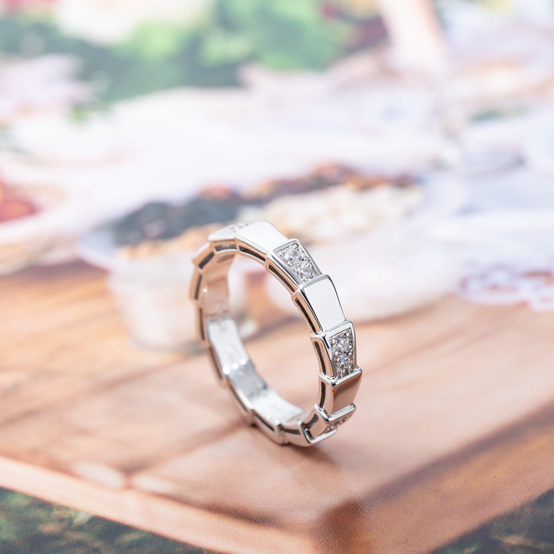 [Kincade Jewelrys]SERPENTI RING SILVER  3MM