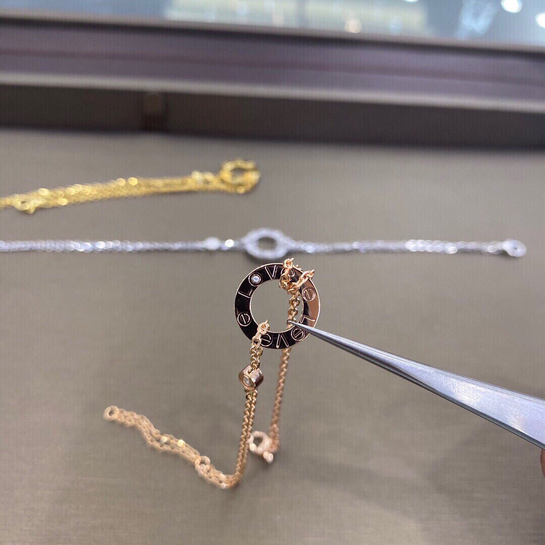 [Kincade Jewelrys] PULSERA DE AMOR CON 2 DIAMANTES