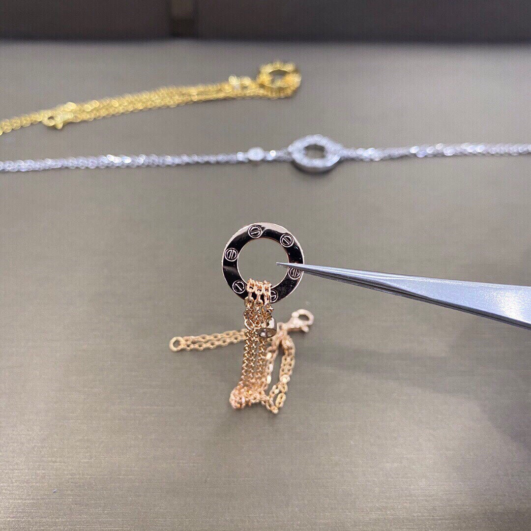 [Kincade Jewelrys] PULSERA DE AMOR CON 2 DIAMANTES