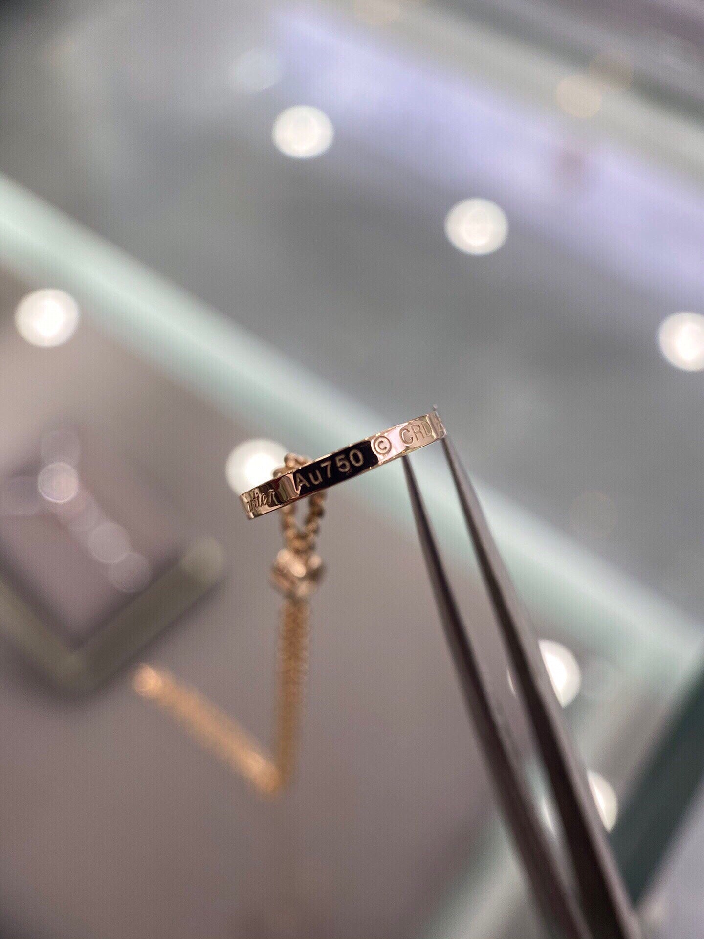 [Kincade Jewelrys] PULSERA DE AMOR CON 2 DIAMANTES