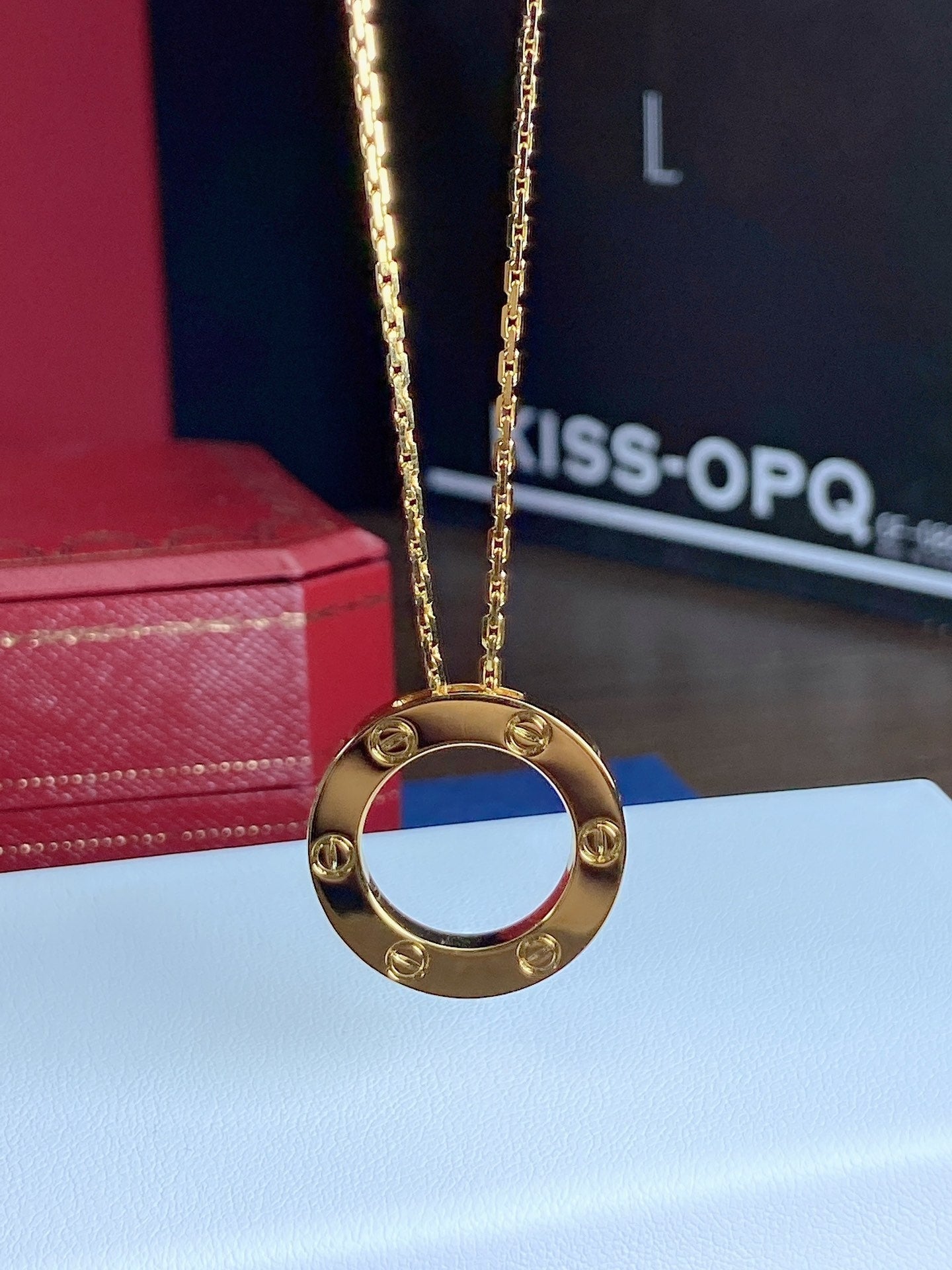 [Kincade Jewelrys]LOVE NECKLACE 16MM