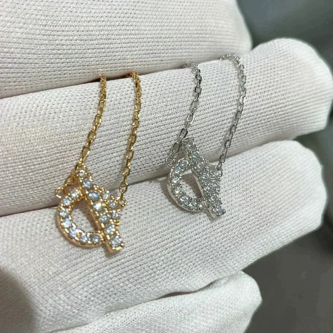 [Kincade Jewelrys]ECHAPEE NECKLACE DIAMOND