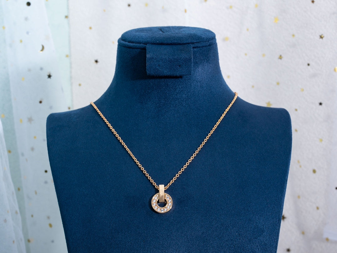 [Kincade Jewelrys] COLLAR GARI ORO ROSA DIAMANTE