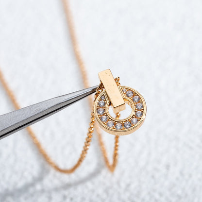 [Kincade Jewelrys] COLLAR GARI ORO ROSA DIAMANTE