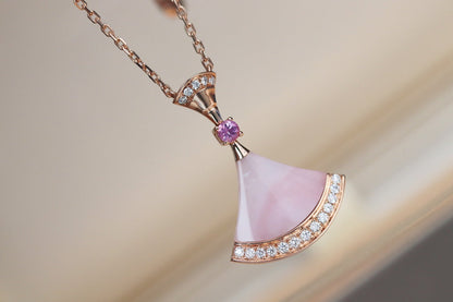 [Kincade Jewelrys] COLLAR DE ENSUEÑO CON DIAMANTE ROSA