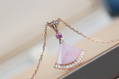 [Kincade Jewelrys] COLLAR DE ENSUEÑO CON DIAMANTE ROSA