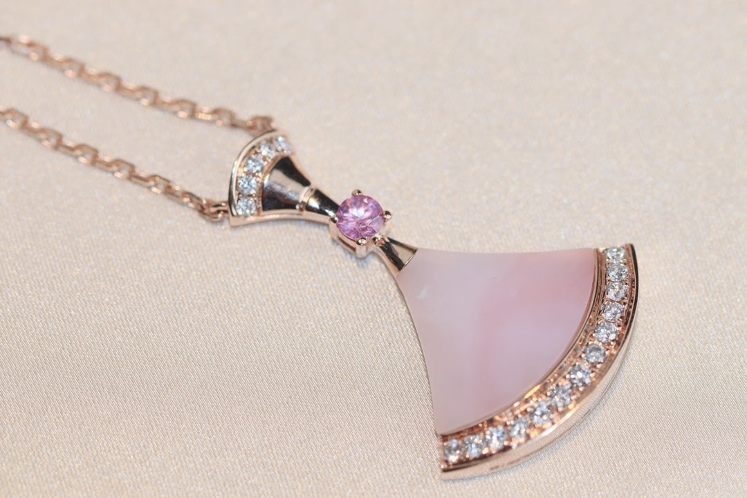 [Kincade Jewelrys] COLLAR DE ENSUEÑO CON DIAMANTE ROSA