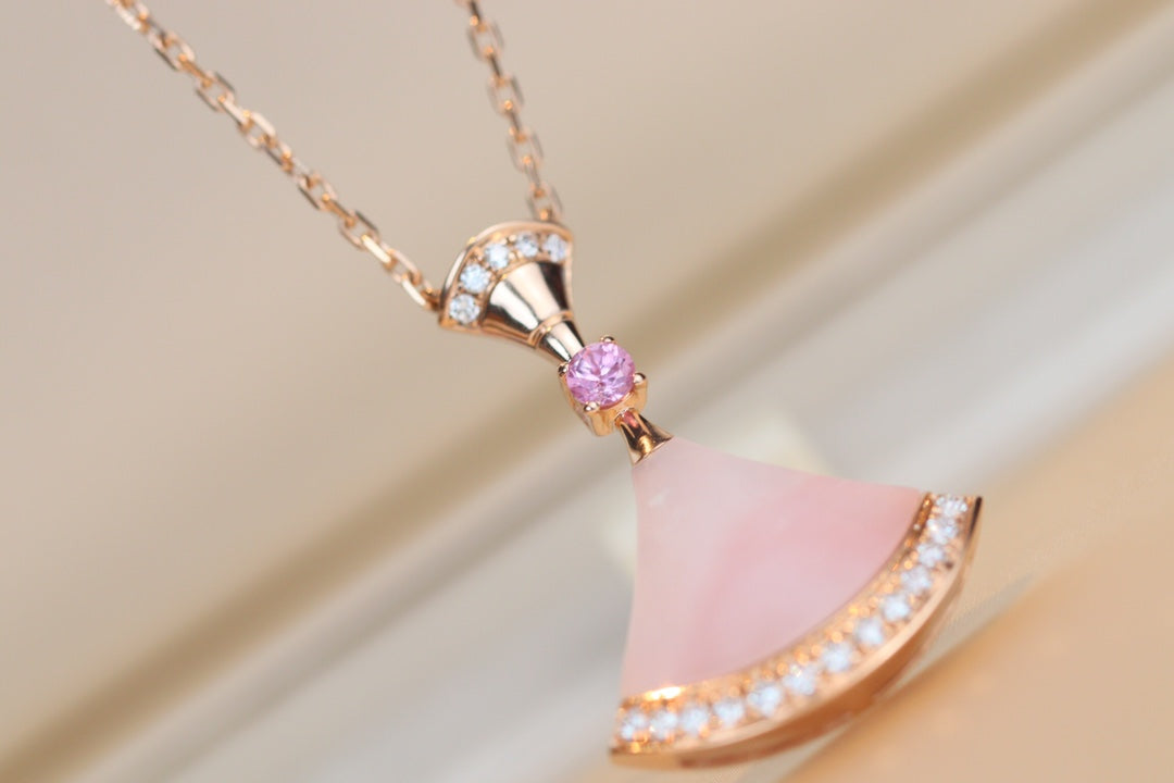 [Kincade Jewelrys] COLLAR DE ENSUEÑO CON DIAMANTE ROSA