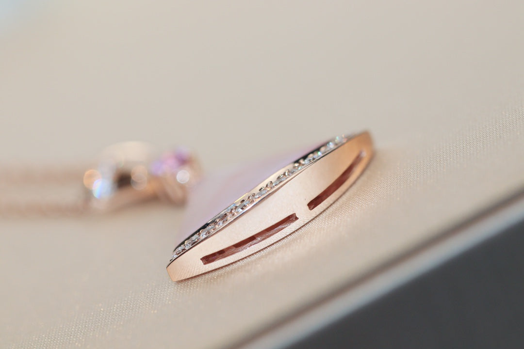[Kincade Jewelrys] COLLAR DE ENSUEÑO CON DIAMANTE ROSA