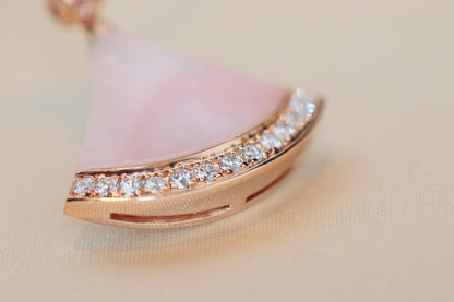 [Kincade Jewelrys] COLLAR DE ENSUEÑO CON DIAMANTE ROSA