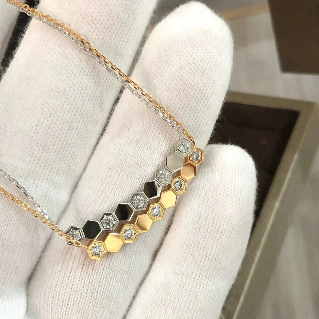 [Kincade Jewelrys]BEE LOVE NECKLACE DIAMOND