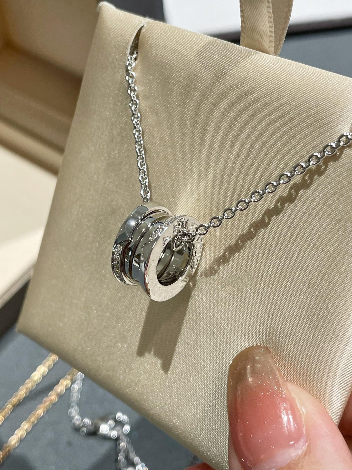 [Kincade Jewelrys]ZERO 1 NECKLACE DIAMOND