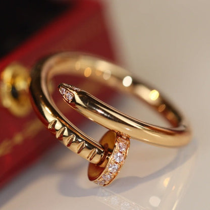 [Kincade Jewelrys]JUSTE RING 2.65MM GOLD DIAMOND