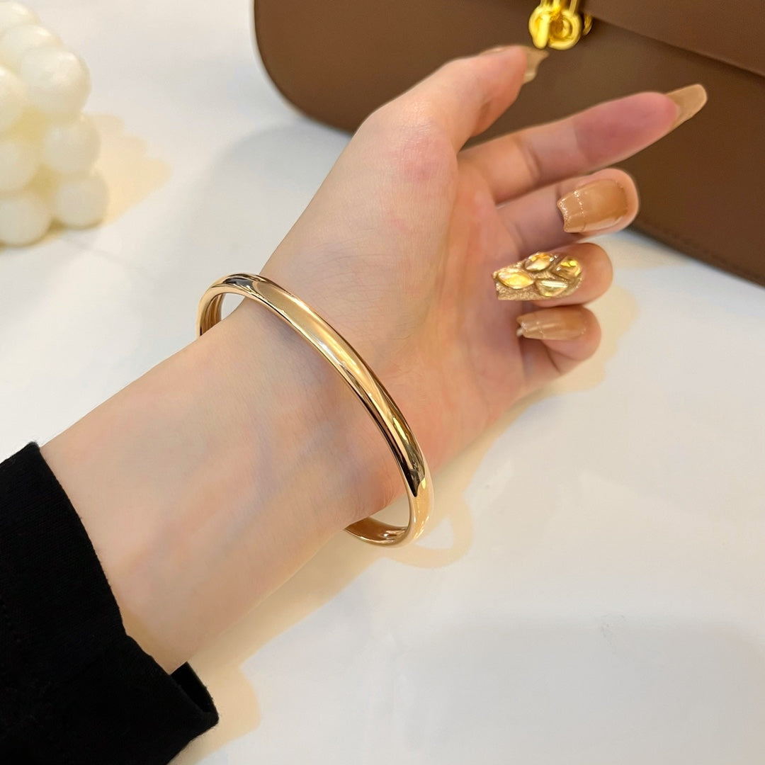 [Kincade Jewelrys]PANTHERE GOLD DIAMOND OPEN BRACELET