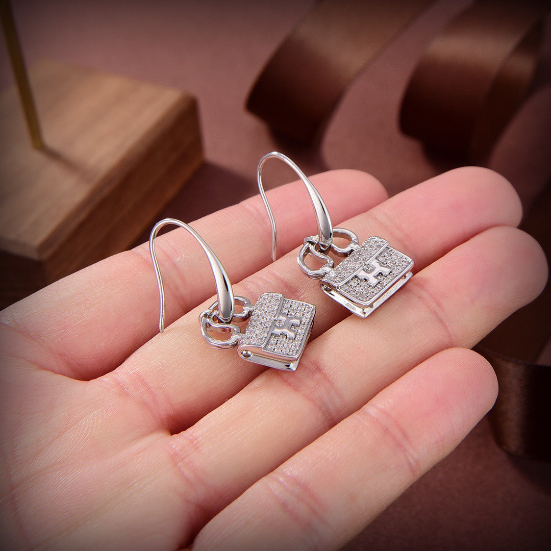 [Kincade Jewelrys]KELLY DIAMOND EARRINGS