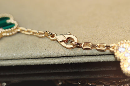[Kincade Jewelrys] TRÉBOL 20 MOTIVOS ÓNIX ORO ROSA