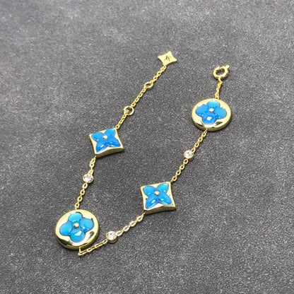 [Kincade Jewelrys]STAR AND SUN TURQUOISE 4 MOTIFS 3 DIAMONDS