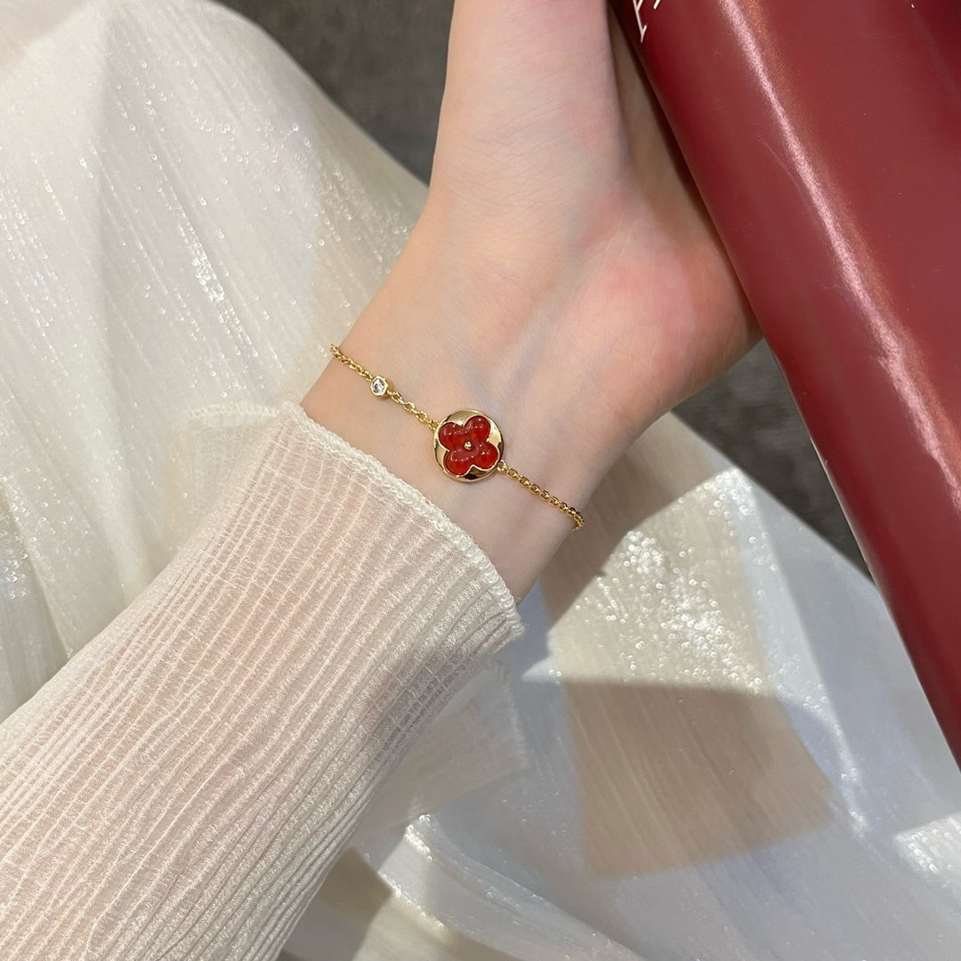 [Kincade Jewelrys]SUN PEDANT CARNELIAN BRACELET