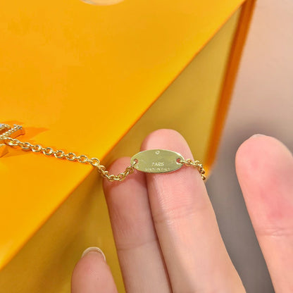 [Kincade Jewelrys]LOGO STAR MOTIF GOLD BRACELET