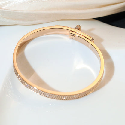 [Kincade Jewelrys]KELLY BRACELET DIAMOND PAVED
