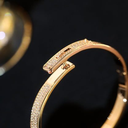 [Kincade Jewelrys]KELLY BRACELET DIAMOND PAVED