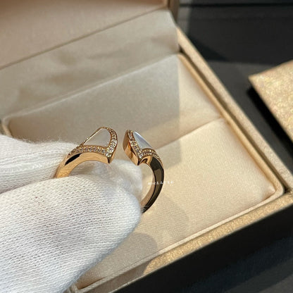 [Kincade Jewelrys]DREAM MOP DIAMOND OPEN RING