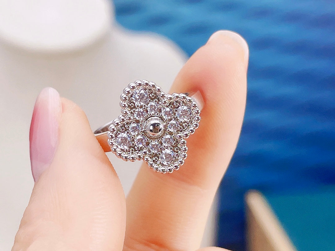 [Kincade Jewelrys]CLOVER DIAMOND RING