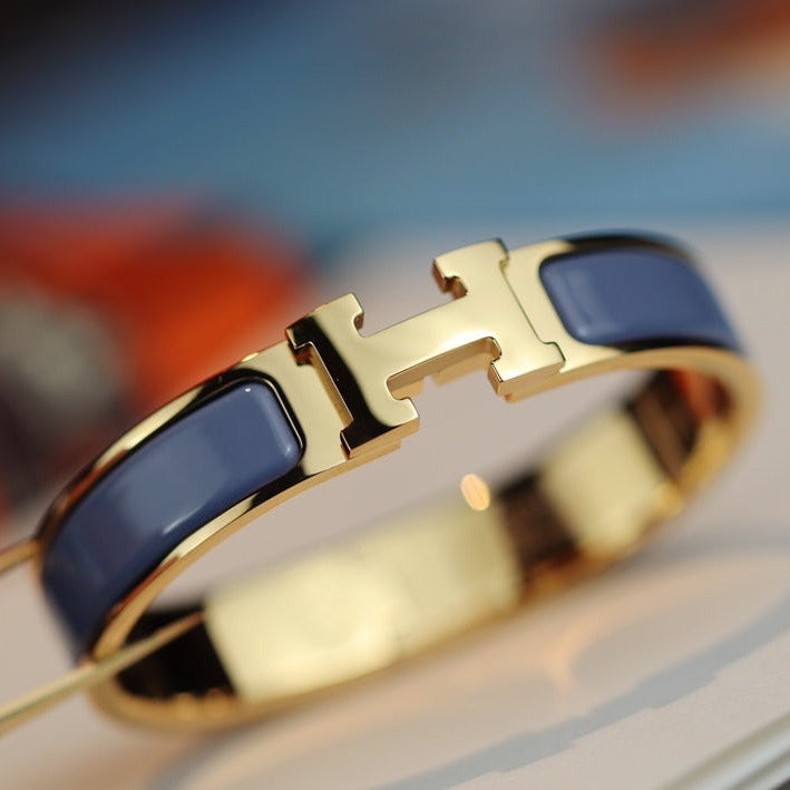 [Kincade Jewelrys]H BRACELET 12MM BLUE GRAY