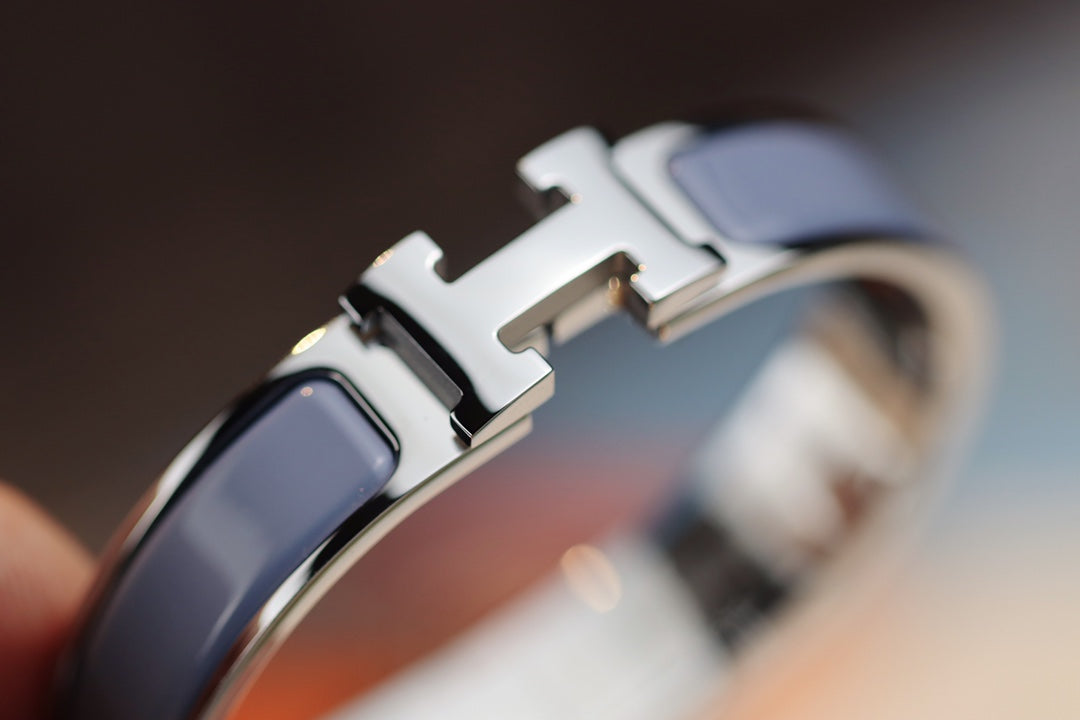 [Kincade Jewelrys]H BRACELET 12MM BLUE GRAY