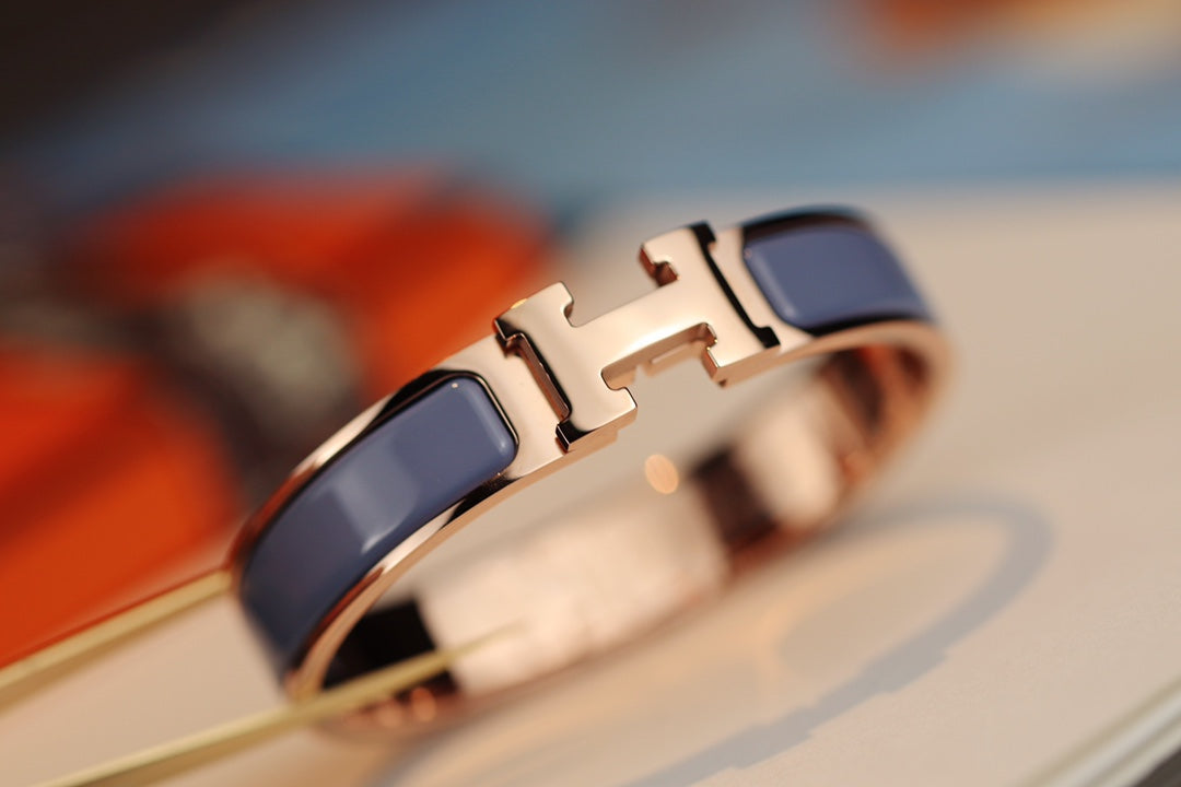 [Kincade Jewelrys]H BRACELET 12MM BLUE GRAY