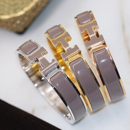 [Kincade Jewelrys]H BRACELET 12MM BROWN