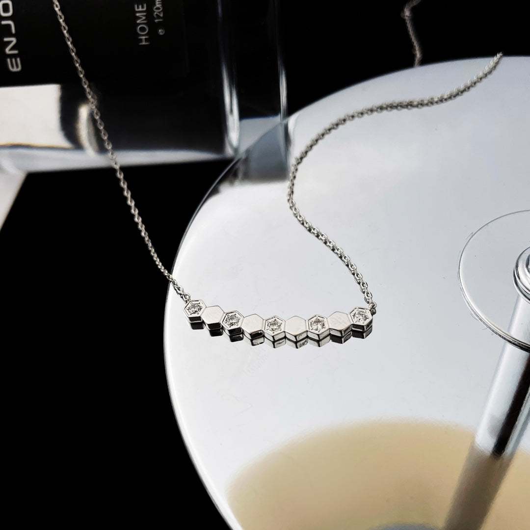 [Kincade Jewelrys]BEE MY LOVE DIAMOND NECKLACE