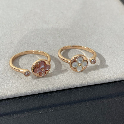 [Kincade Jewelrys]SUN 1 DIAMOND PINK MOP RING