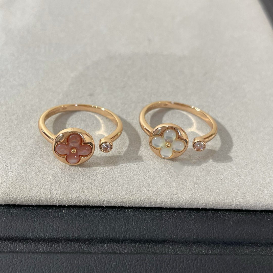 [Kincade Jewelrys]SUN 1 DIAMOND PINK MOP RING