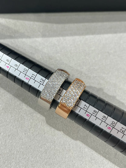 [Kincade Jewelrys]LIENS EVIDENCE  DIAMOND PAVED RING