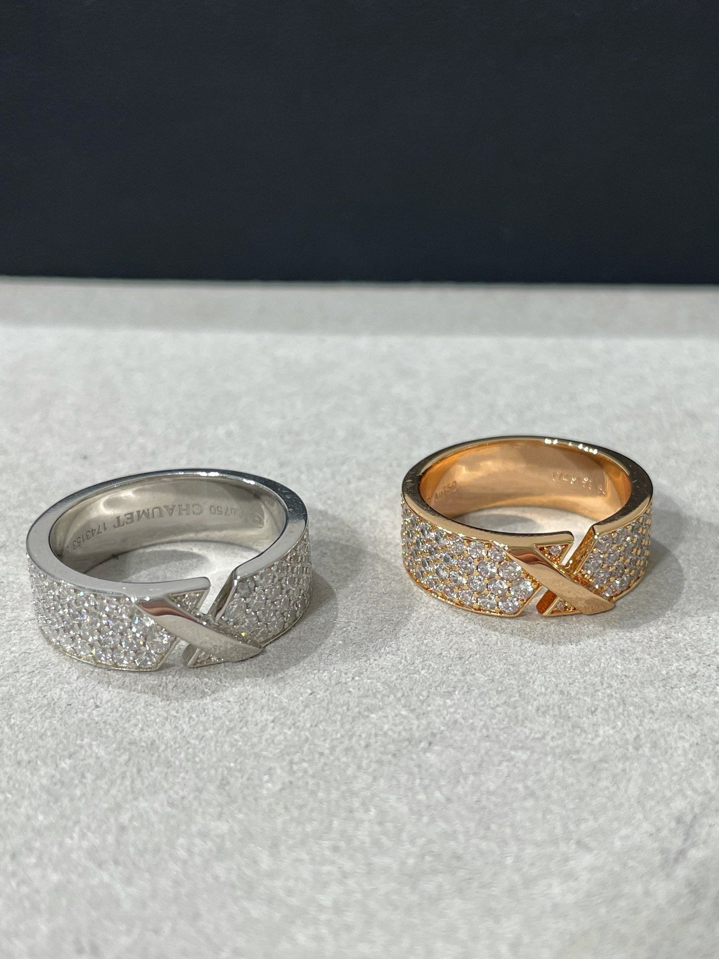 [Kincade Jewelrys]LIENS EVIDENCE  DIAMOND PAVED RING
