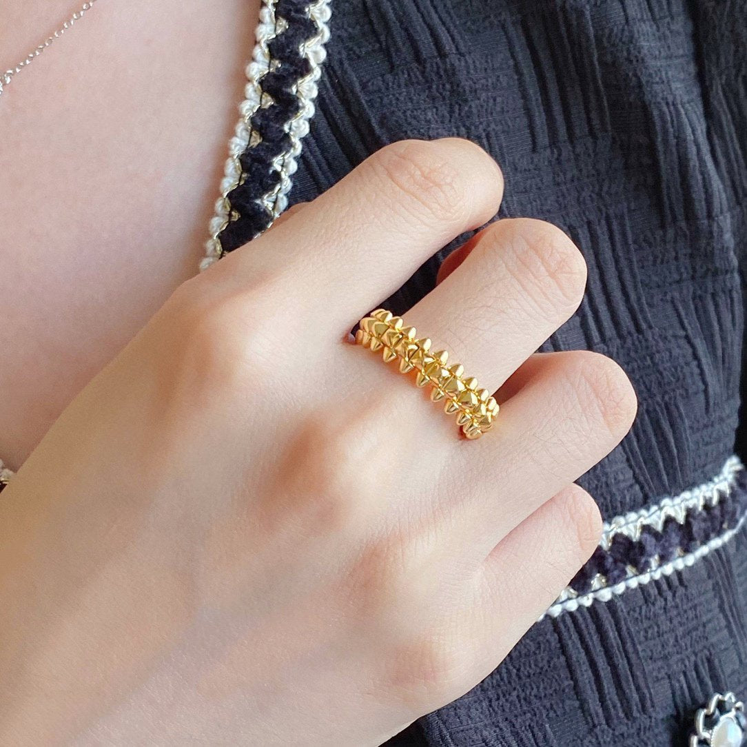 [Kincade Jewelrys]CLASH 5.5MM RING