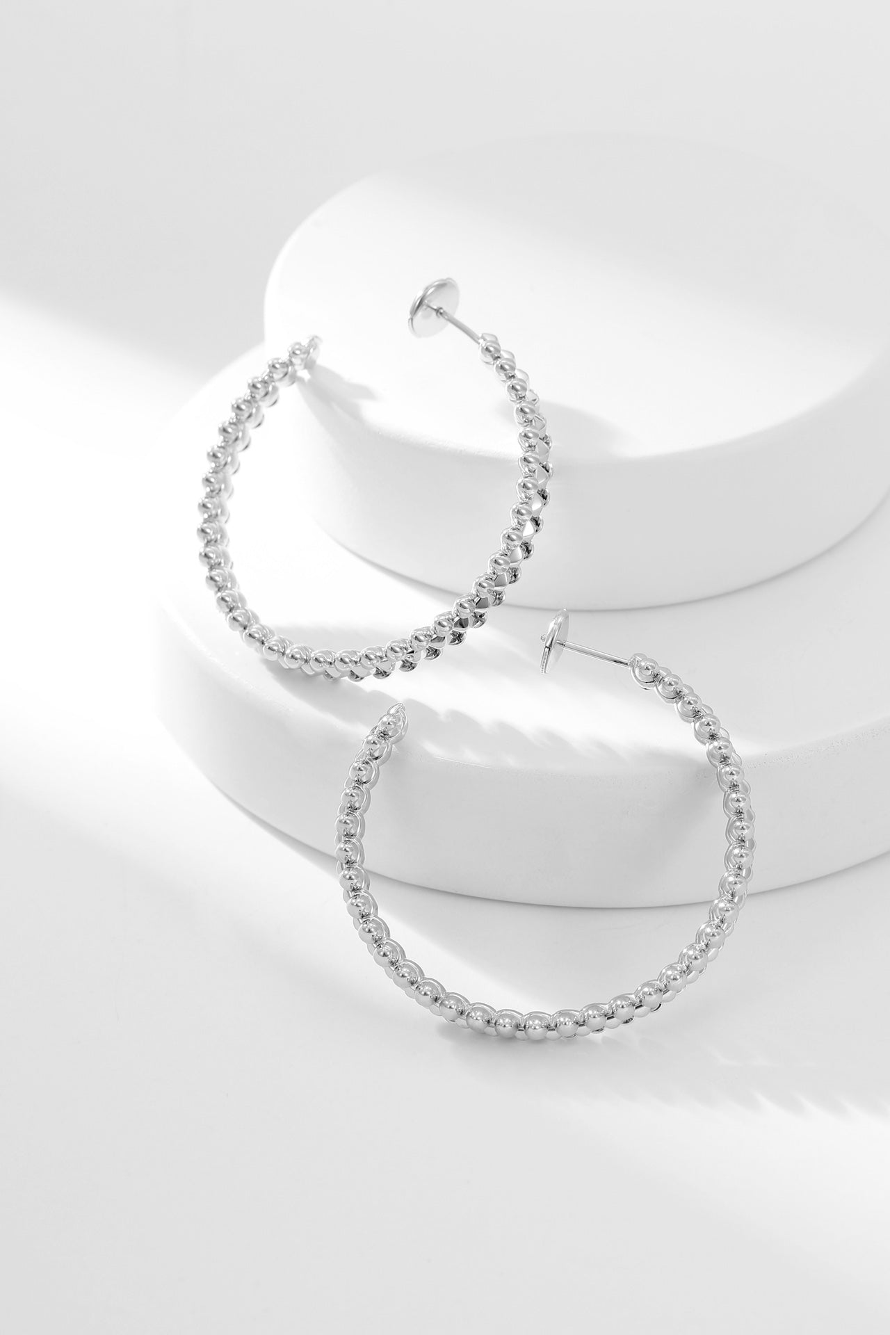 [Kincade Jewelrys]CLASH HOOP EARRINGS