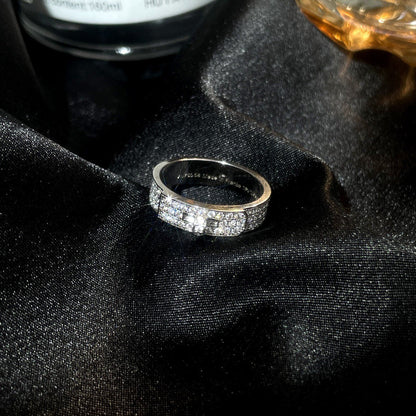 [Kincade Jewelrys]KELLY SILVER DIAMOND RING