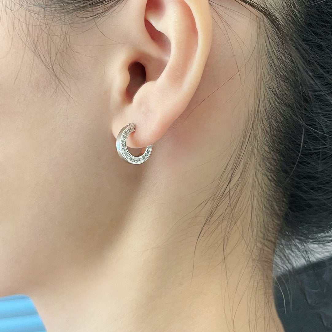 [Kincade Jewelrys]LOVE DIAMOND EARRINGS