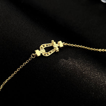 [Kincade Jewelrys]FORCE 10 FULL DIAMOND BUCKLE CHAIN LINK MINI MODEL