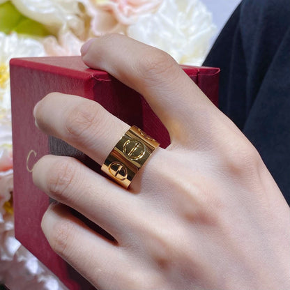 [Kincade Jewelrys]LOVE 11MM LARGE RING