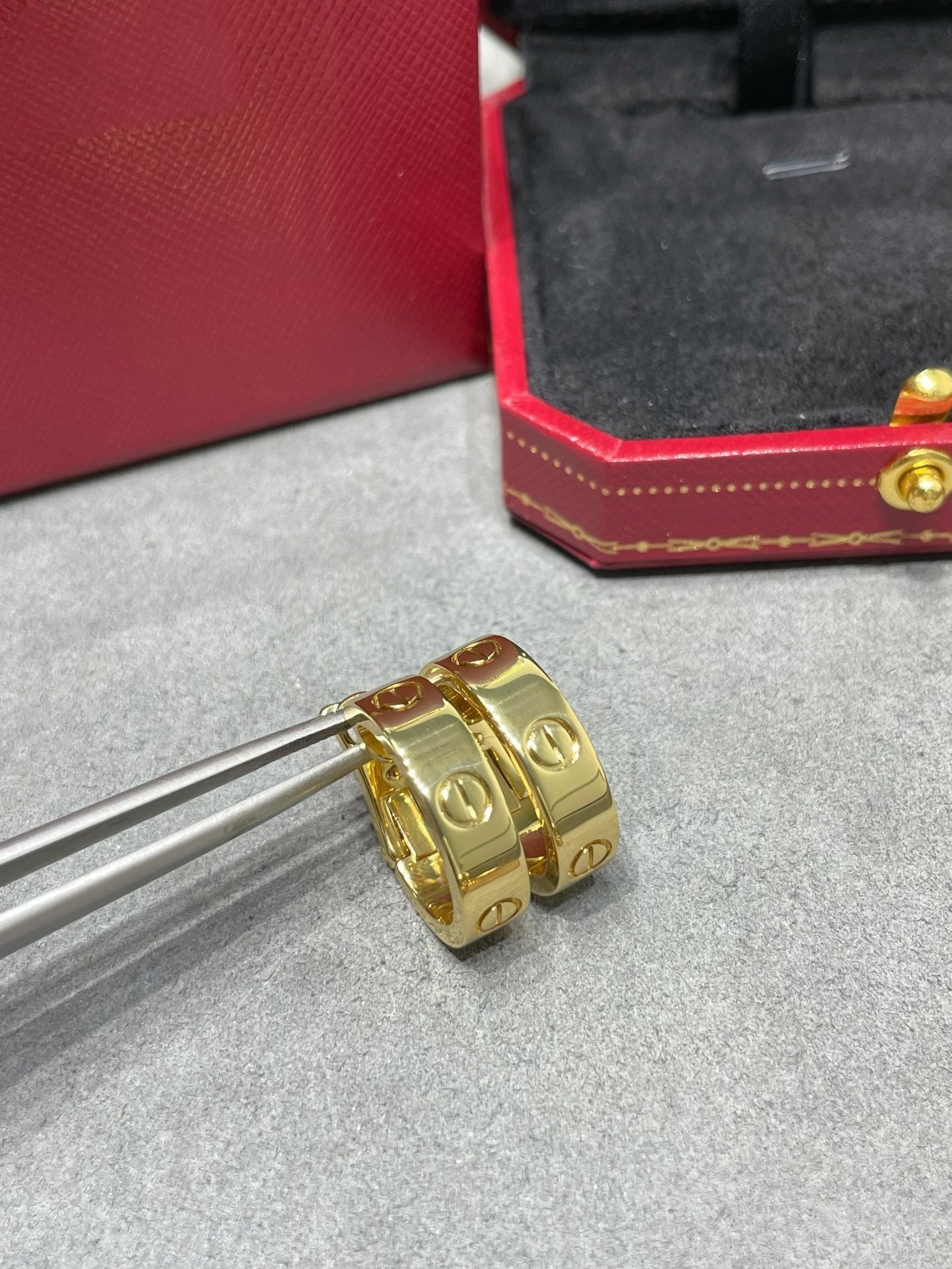 [Kincade Jewelrys]LOVE 5.5MM EARRINGS