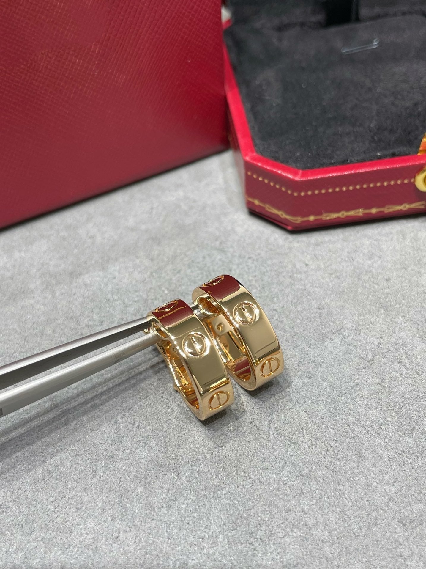 [Kincade Jewelrys]LOVE 5.5MM EARRINGS
