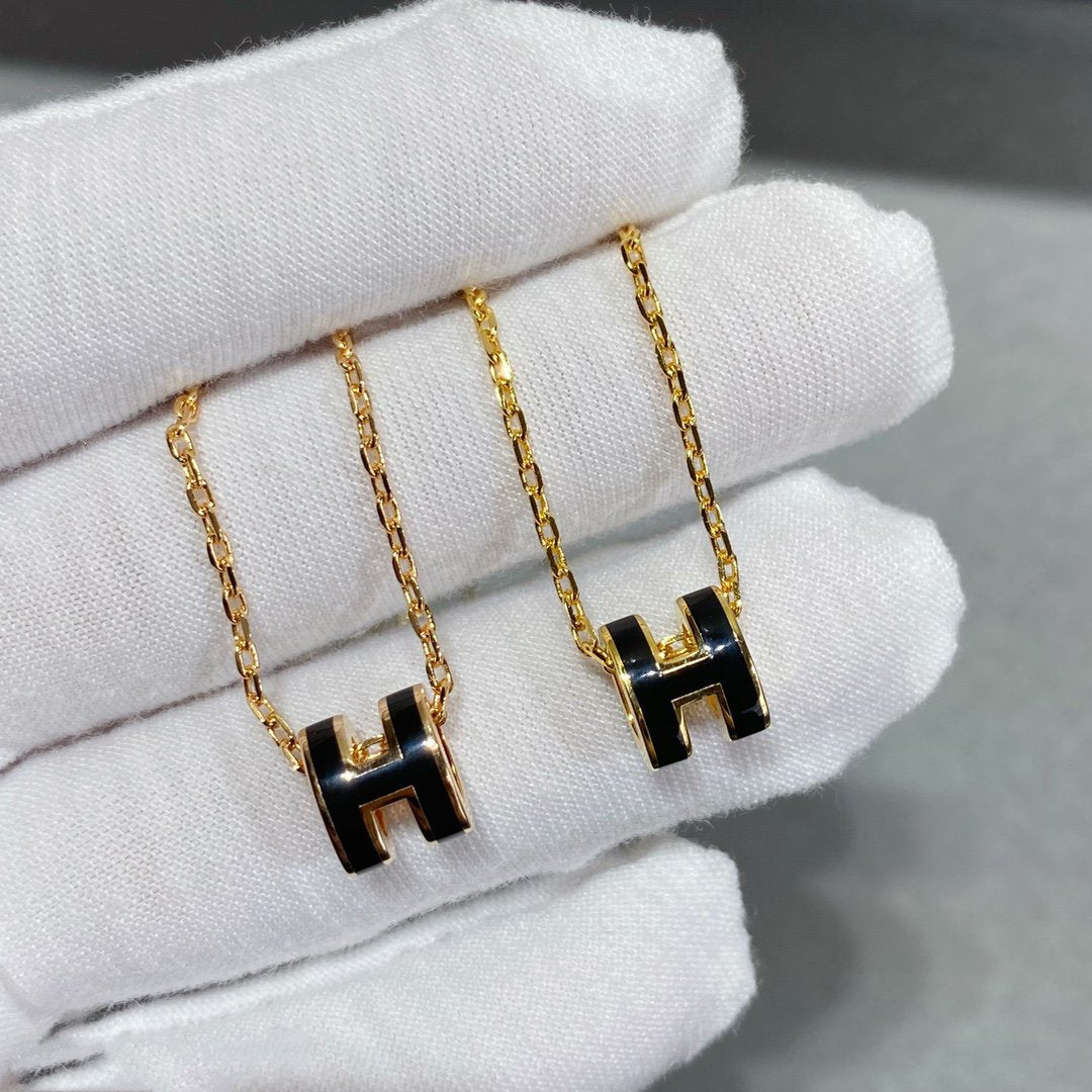 [Kincade Jewelrys]MINI POP H NECKLACE