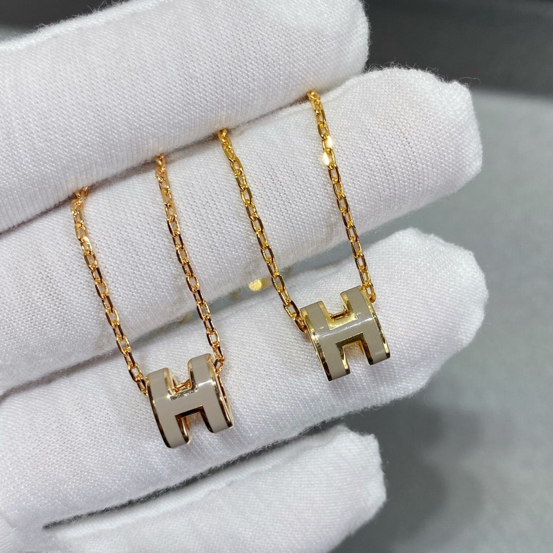 [Kincade Jewelrys]MINI POP H NECKLACE