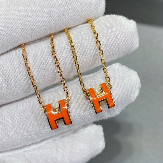 [Kincade Jewelrys]MINI POP H NECKLACE