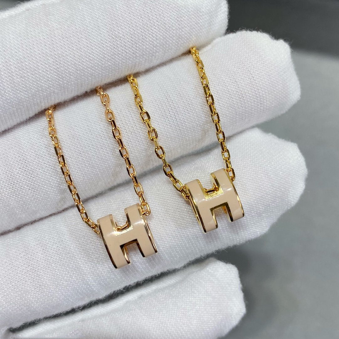 [Kincade Jewelrys]MINI POP H NECKLACE