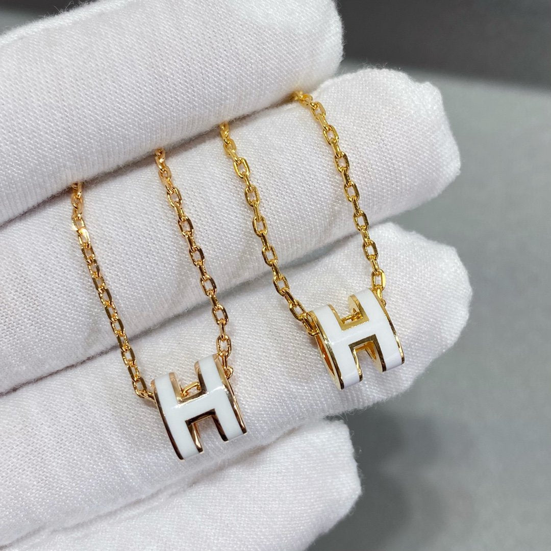 [Kincade Jewelrys]MINI POP H NECKLACE